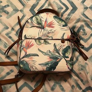 ALDO banana leaf mini backpack